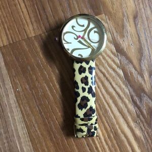 Cheetah Print Wristwatch